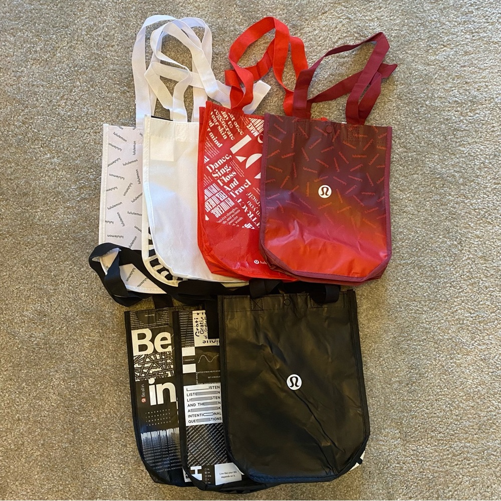 Reusable lululemon bags